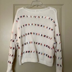 Lou & Grey Stitched Boat Neck Sweater